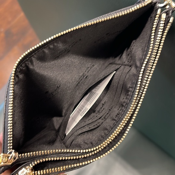 Kate Spade Madison Double Zip Wristlet Wallet Phone Case 
Black 
NWT - Picture 12 of 16